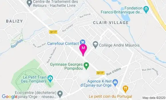 Localisation Dr Sylvain Bailly