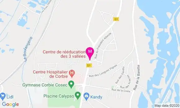 Localisation Dr Fabrice Demoniere