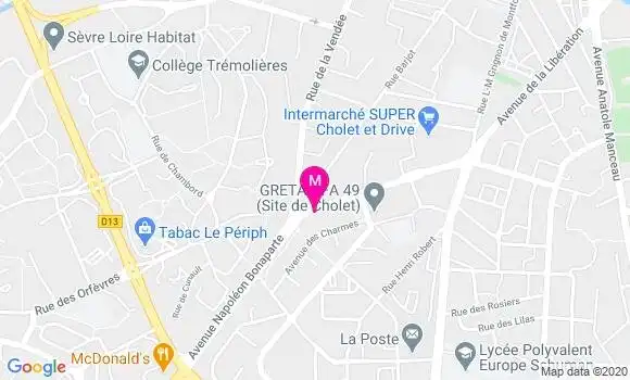 Localisation Dr Claude Galichet