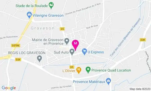 Localisation Dr Thierry Internicola
