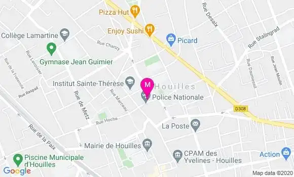 Localisation Dr Jean Pierre Huberman