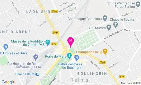 Localisation Dr Eric Barre