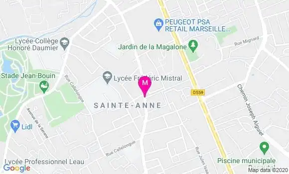 Localisation Dr Pierre Gabisson