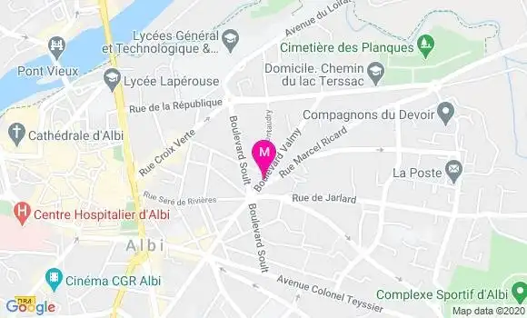 Localisation Dr Henri Philippe Fabre