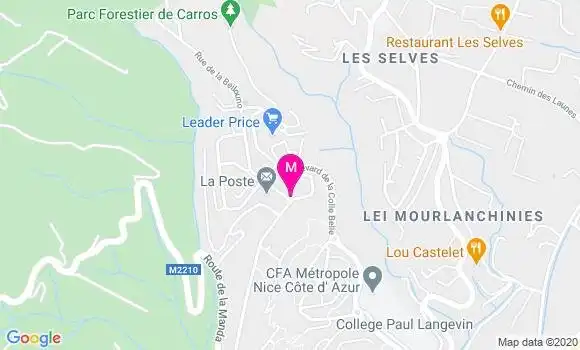 Localisation Dr Catherine Sellier