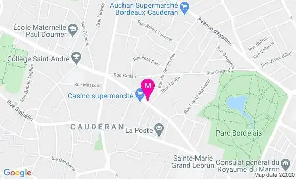 Localisation Dr Marie Pierre Desvignes Diziain