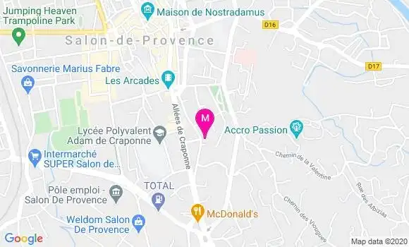 Localisation Dr Yves Marie Jouve