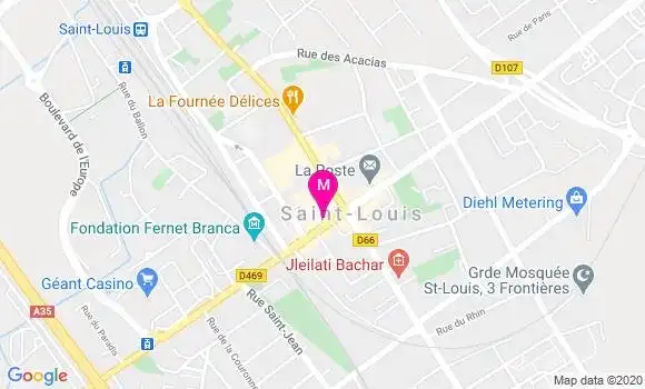 Localisation Dr François Nargues