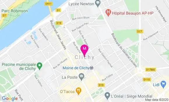 Localisation Dr Jacques Darondeau