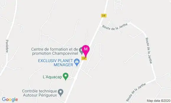 Localisation Dr Michel Moze