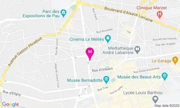 Localisation Dr Fernand Joseph Durand