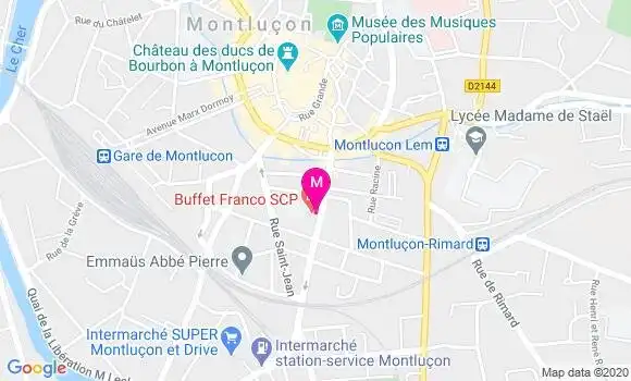 Localisation Dr Jean Michel Buffet