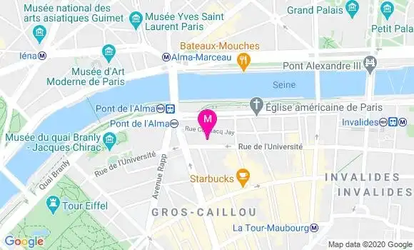 Localisation Dr Olivier Prisant
