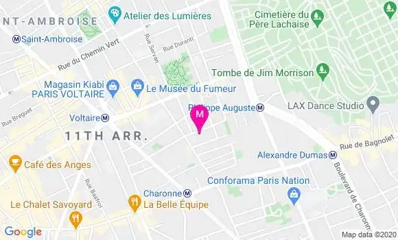 Localisation Dr Pascal Rapoport