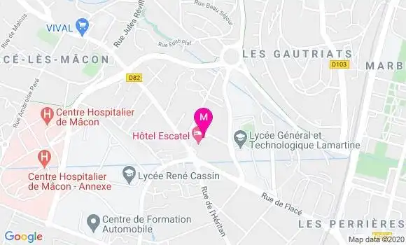 Localisation Dr Muriel Champagne