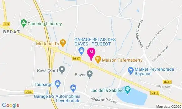 Localisation Dr Ariel Beer Gabel