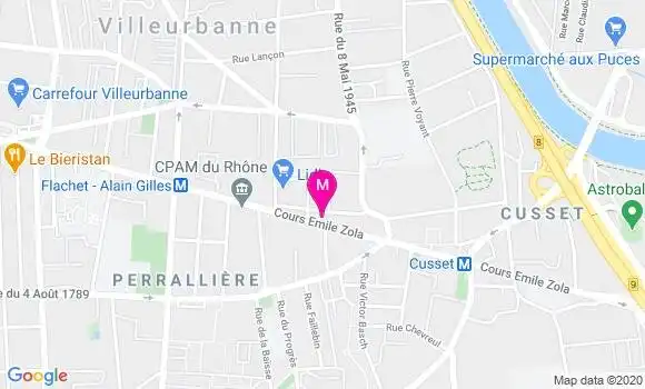 Localisation Dr Rana Dbouk