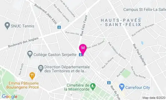 Localisation Dr Jean Michel Bosc