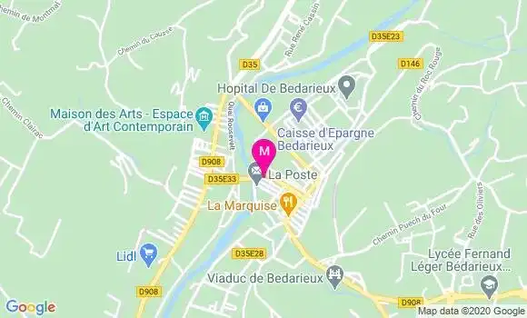 Localisation Dr Corinne Barriot