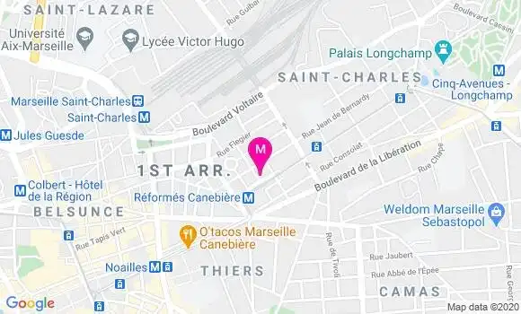 Localisation Dr Marc Rodossio