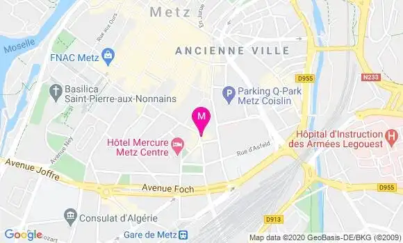 Localisation Dr Hugues Semin