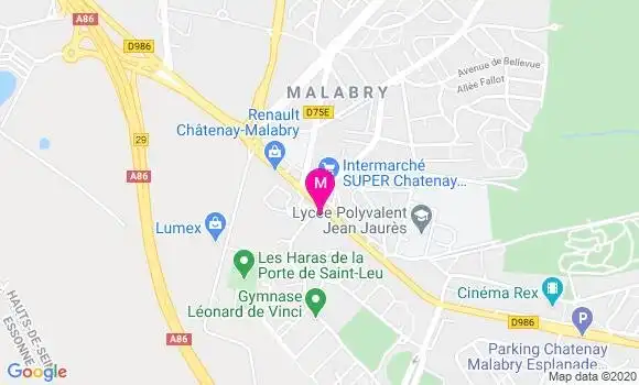 Localisation Dr Boubekeur Aissat