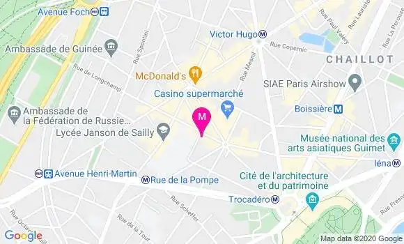 Localisation Dr Jean Yves Ayache
