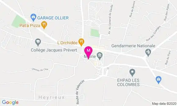 Localisation Dr Jean Jacques Saunier
