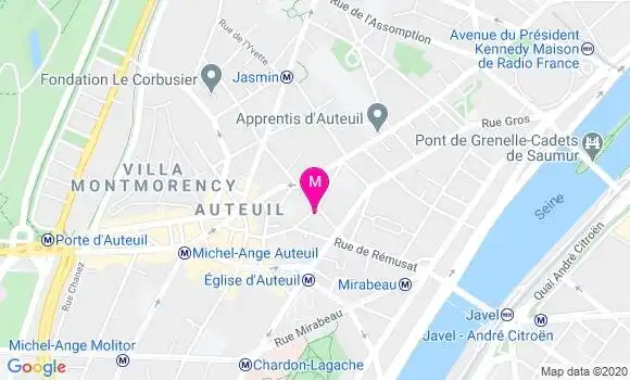 Localisation Dr Claude Tramalloni Keck
