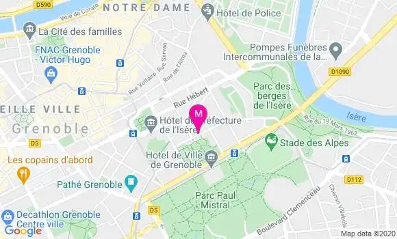 Localisation Dr Pierre Albinet