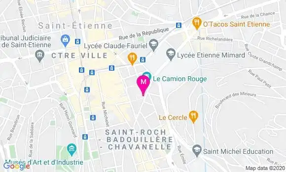 Localisation Dr Caroline Ardillon