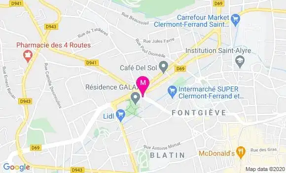 Localisation Dr Pierre Chambon