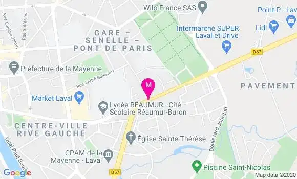 Localisation Dr Corinne Manzoni Adam