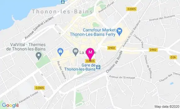 Localisation Dr Philippe Denion