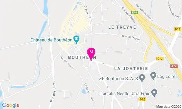 Localisation Dr Elisabeth Pouffier