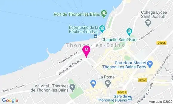 Localisation Dr Paul Alexandre Lozato