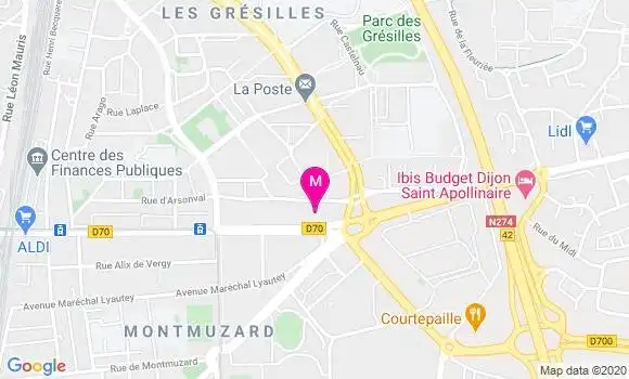 Localisation Dr Pascal Quintaine