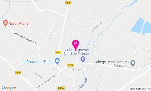 Localisation Dr Annelore Boutmy