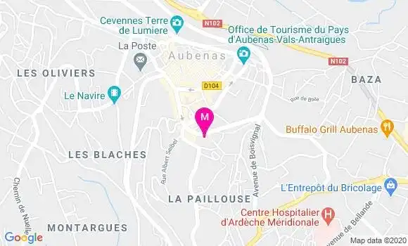 Localisation Dr Christiane Blondin