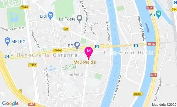 Localisation Dr Fabienne Marin