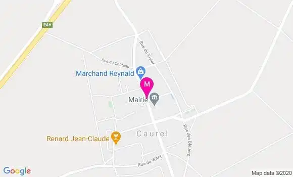 Localisation Dr Thierry Lorette