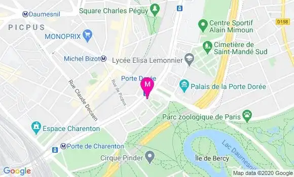 Localisation Dr Martine Lugagne Delpon
