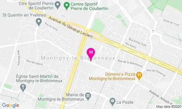 Localisation Dr Sylvie Andrieu
