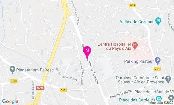 Localisation Dr Françoise Paulo