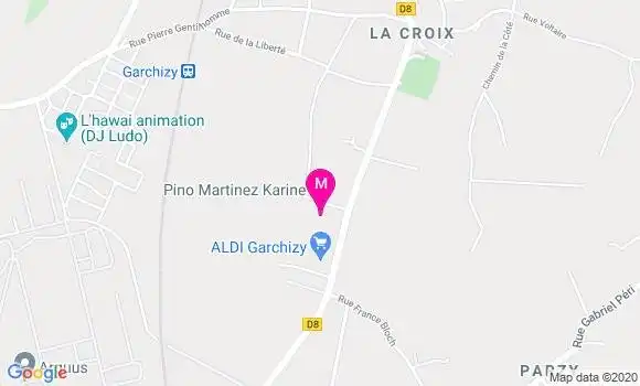 Localisation Dr Amelie Bardiaux