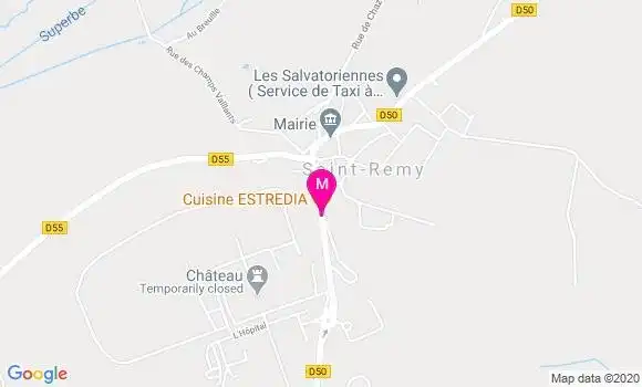 Localisation Dr Pascal Martelet