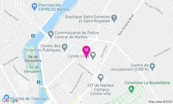 Localisation Dr Anne Lebreton