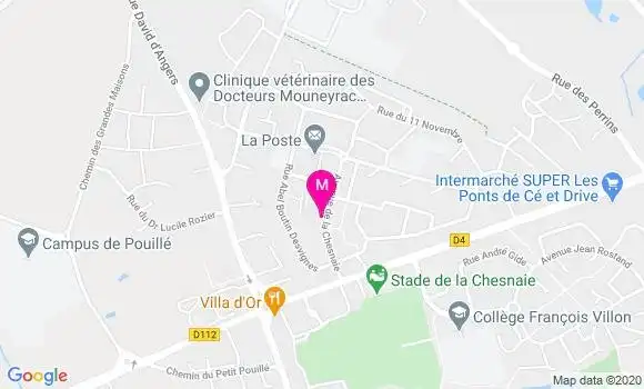 Localisation Dr Thierry Coulis