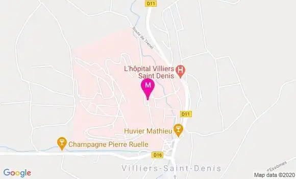 Localisation Dr Jean François Bouteleux