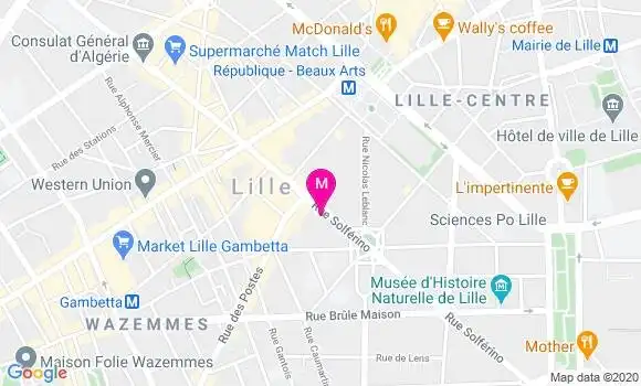 Localisation Dr Christine Savoye